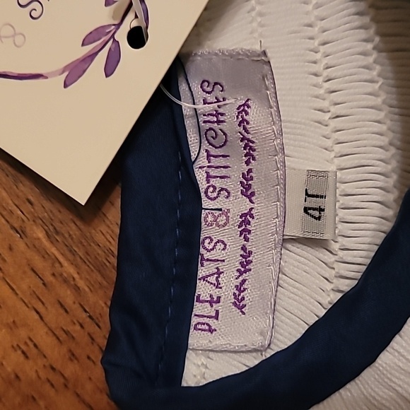 Pleats & Stitches Apple Pleated Dress - 4t - Picture 6 of 7